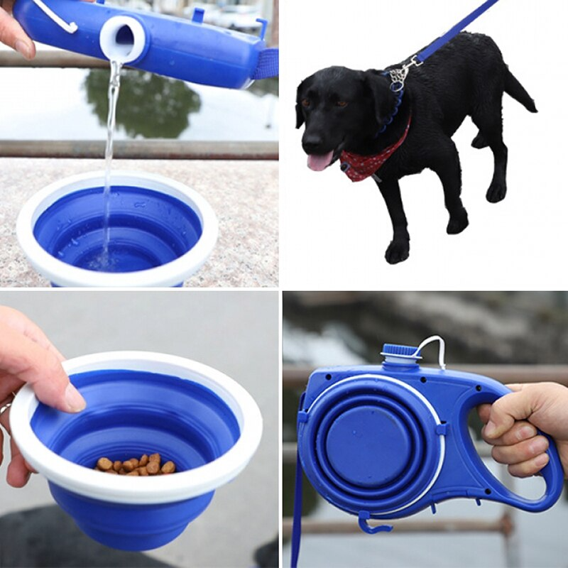 3-Piece Dog Walking Set with Bottle & Rope